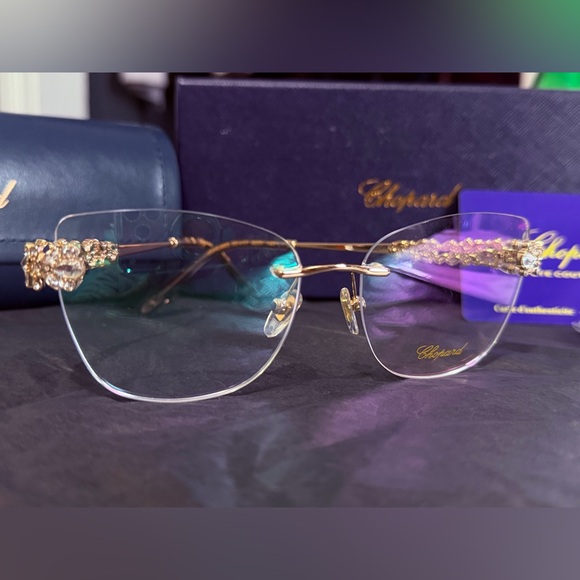 Chopard Gold Eyewear Frame - Picture 8 of 10